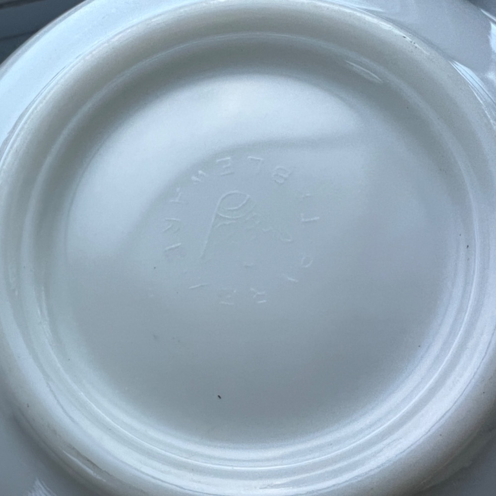 Pyrex Gooseberry TURQUOISE cinderella mixing bowls RARE set of 4 - Picture 9 of 13